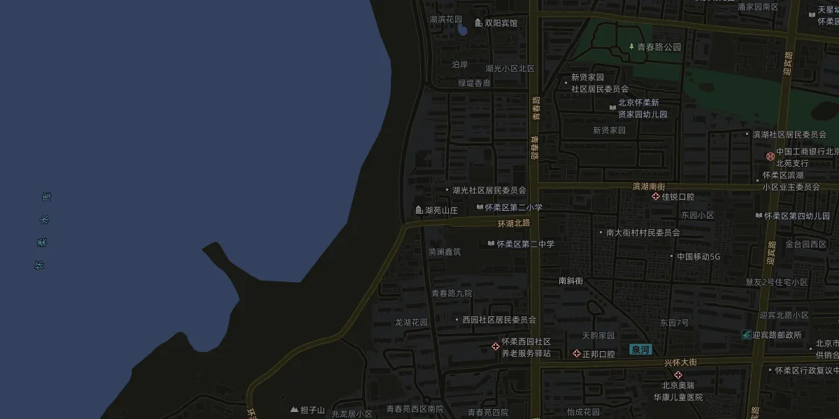 Beijing VJMAP Technology Co., Ltd. location map: No. 5 Huguang Community, Huairou District, Beijing, China