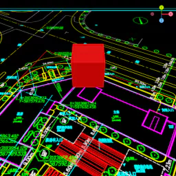 CAD 为底图的 3D 应用