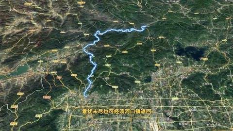 百里山水画廊:三维地形上的路线生长