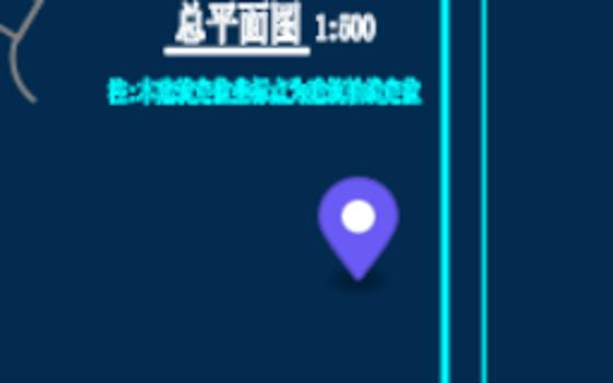在指定级别上显示的点标记