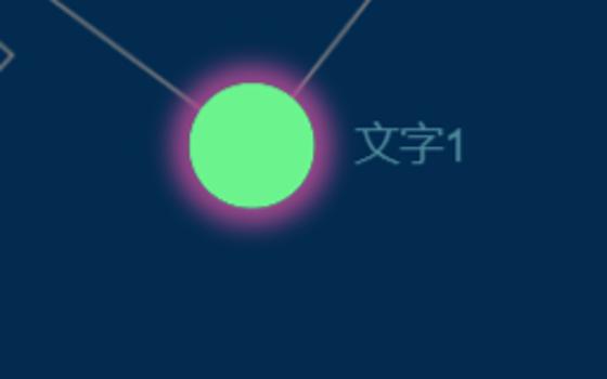 扩散的点