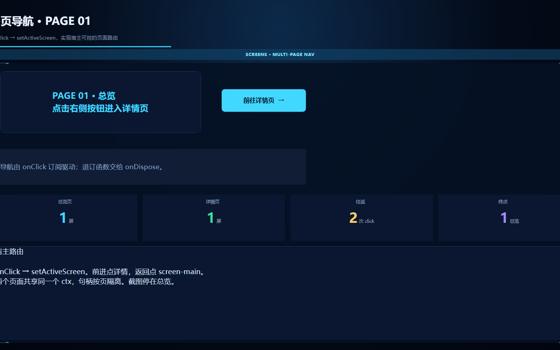 多页导航