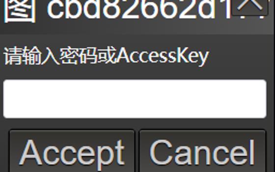 打开有密码保护的图