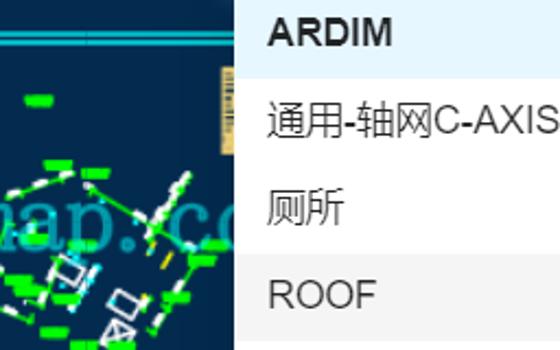 切换CAD图层