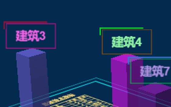 一个有高度的点标记