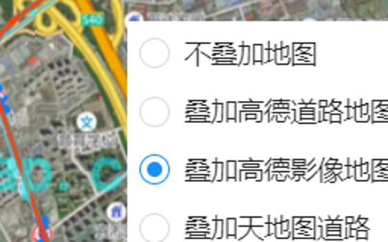 CAD图叠加互联网地图[CAD为底图]