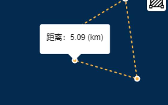 测距量测面积工具(方式一)