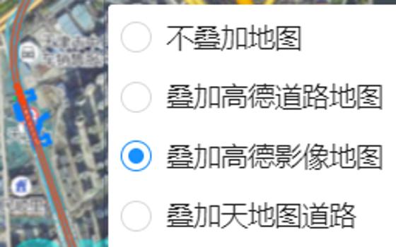 CAD图叠加互联网地图[CAD为底图]